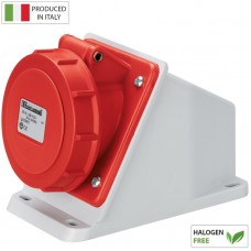 Βιομηχανική Πρίζα Θηλυκή 32A 5P 400V Κόκκινο IP67 EC690591